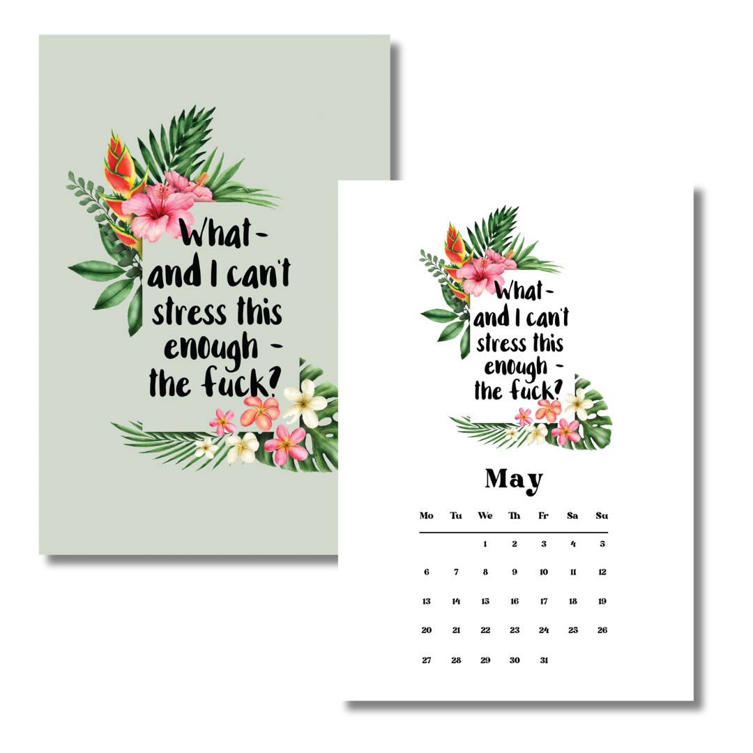 2024 Not Always Suitable For Work Calendar - CLEARANCE