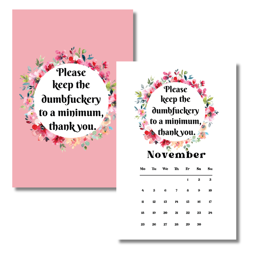 2024 Not Always Suitable For Work Calendar - CLEARANCE