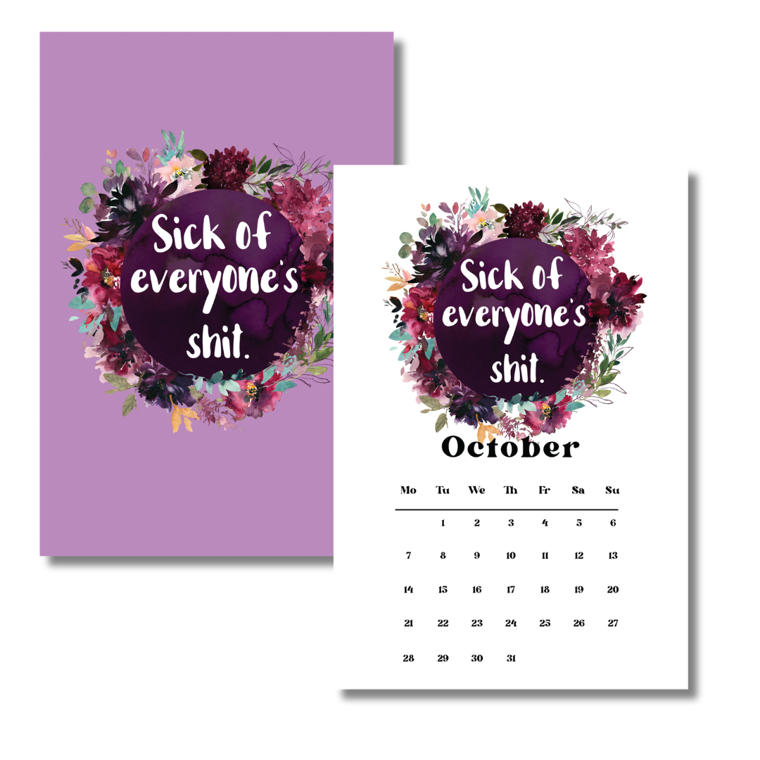 2024 Not Always Suitable For Work Calendar - CLEARANCE