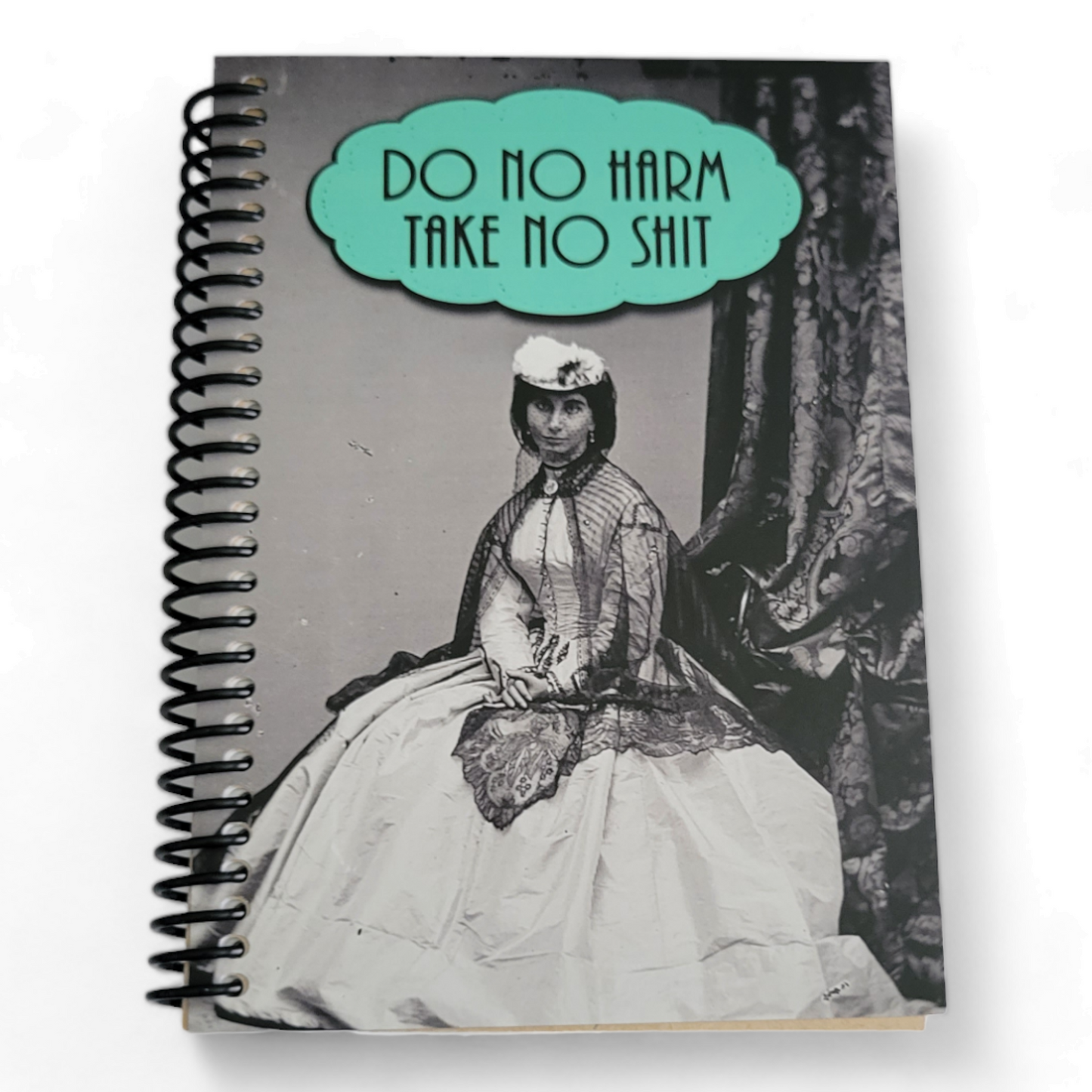 Do No Harm Take No Shit 5x7 NSFW Notebook