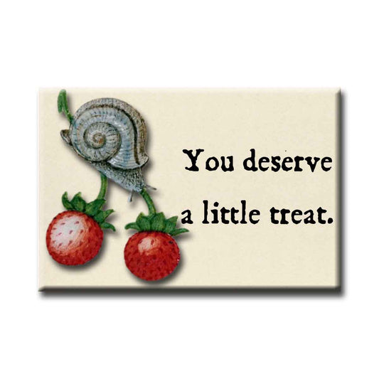 Medieval Marginalia A Little Treat Refrigerator Magnet