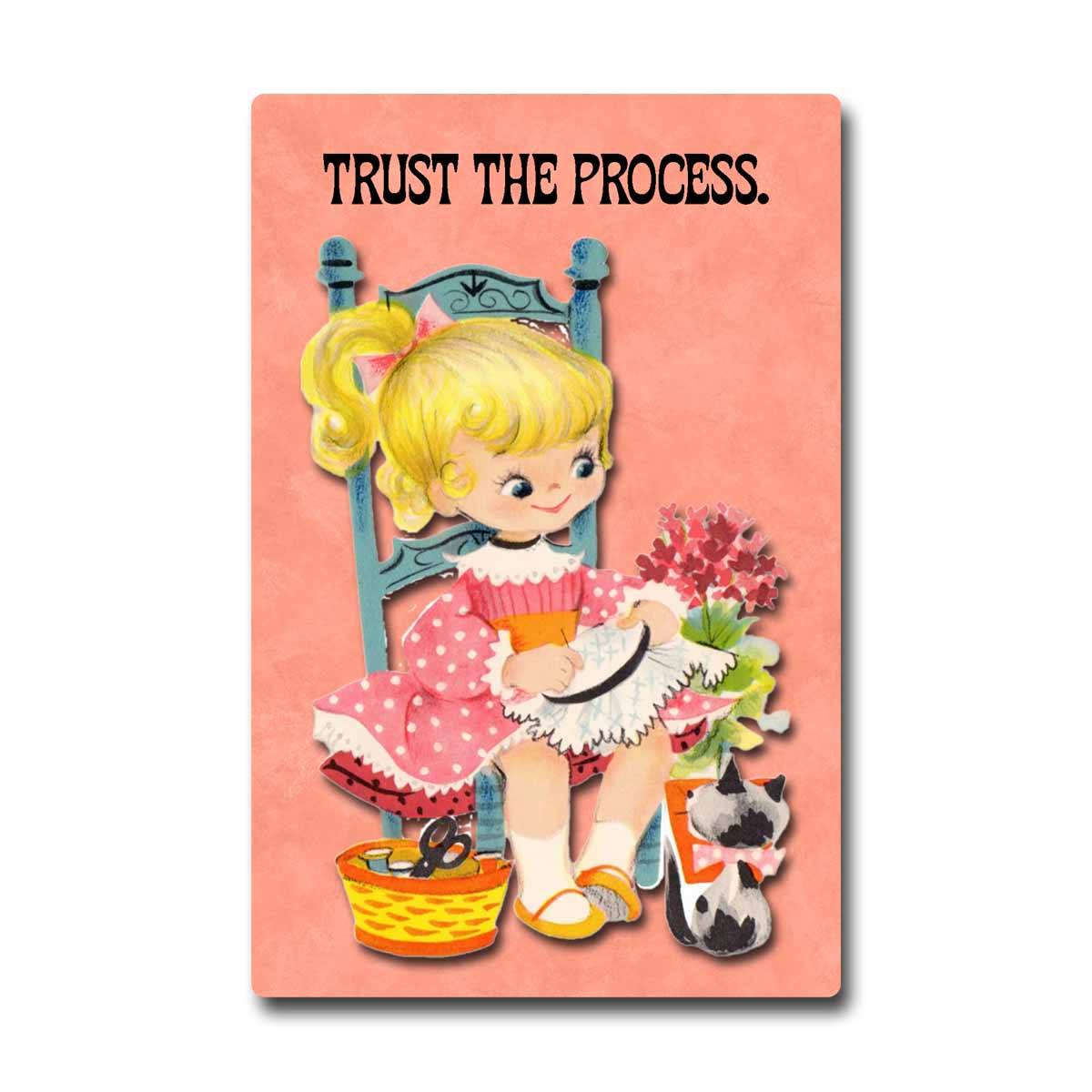Trust the Process Postcard