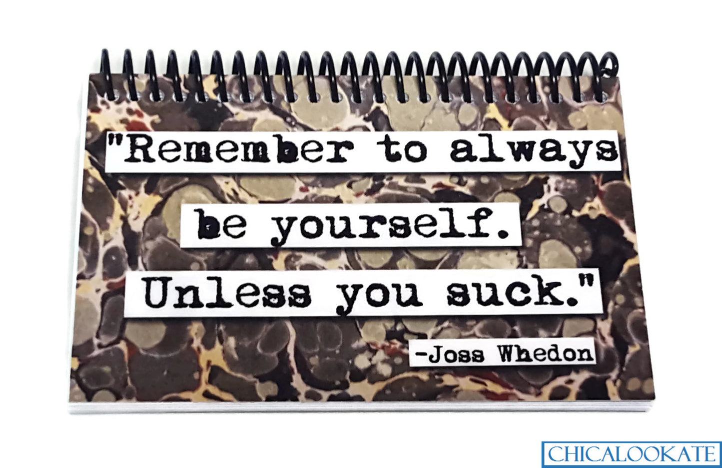 Josh Whedon Quote Blank 4x6 Notepad