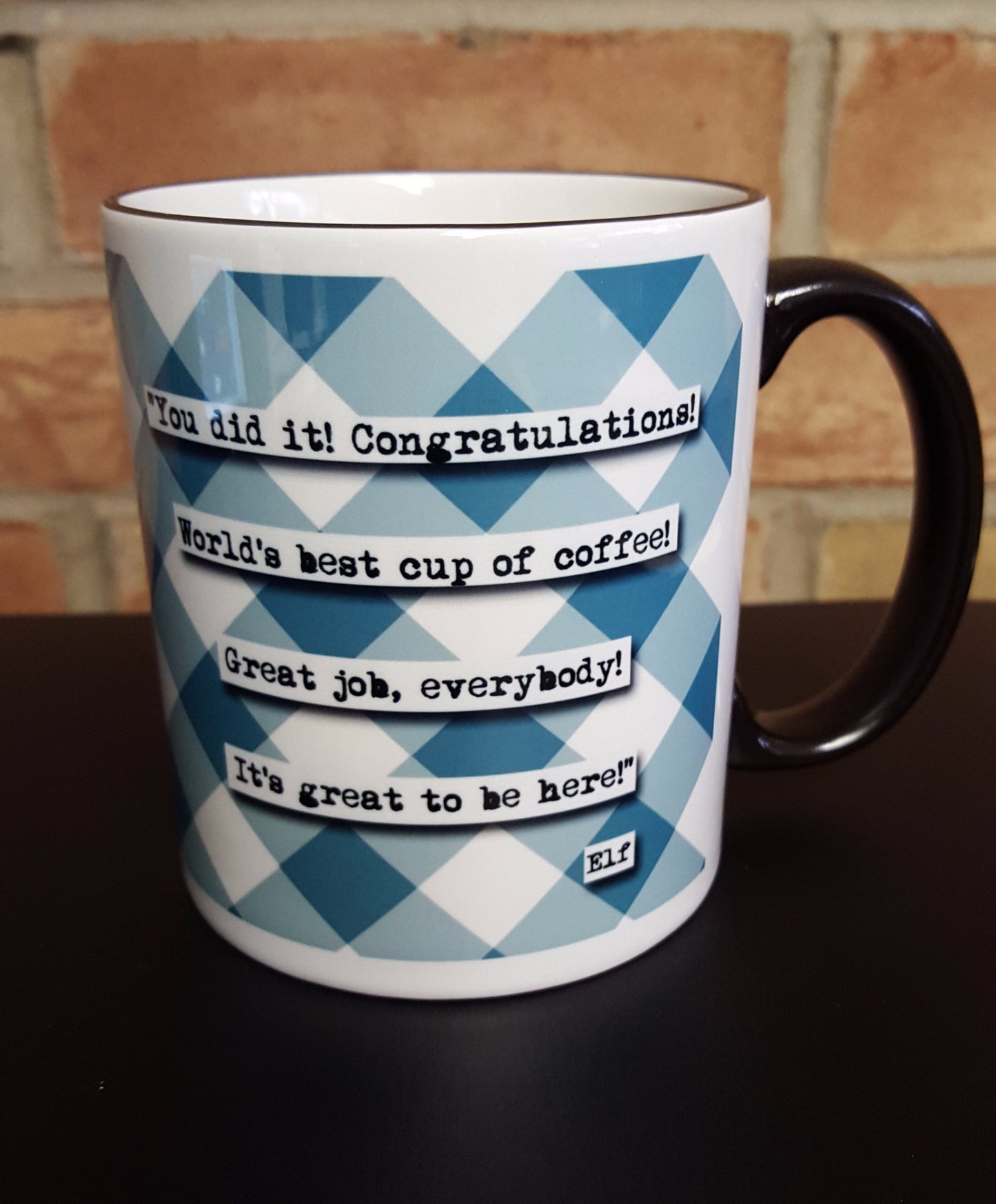 Elf Congratulations Mug