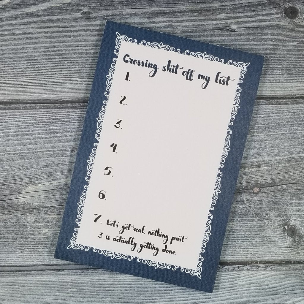 Let's Be Honest Blank Notepad NSFW - CLEARANCE