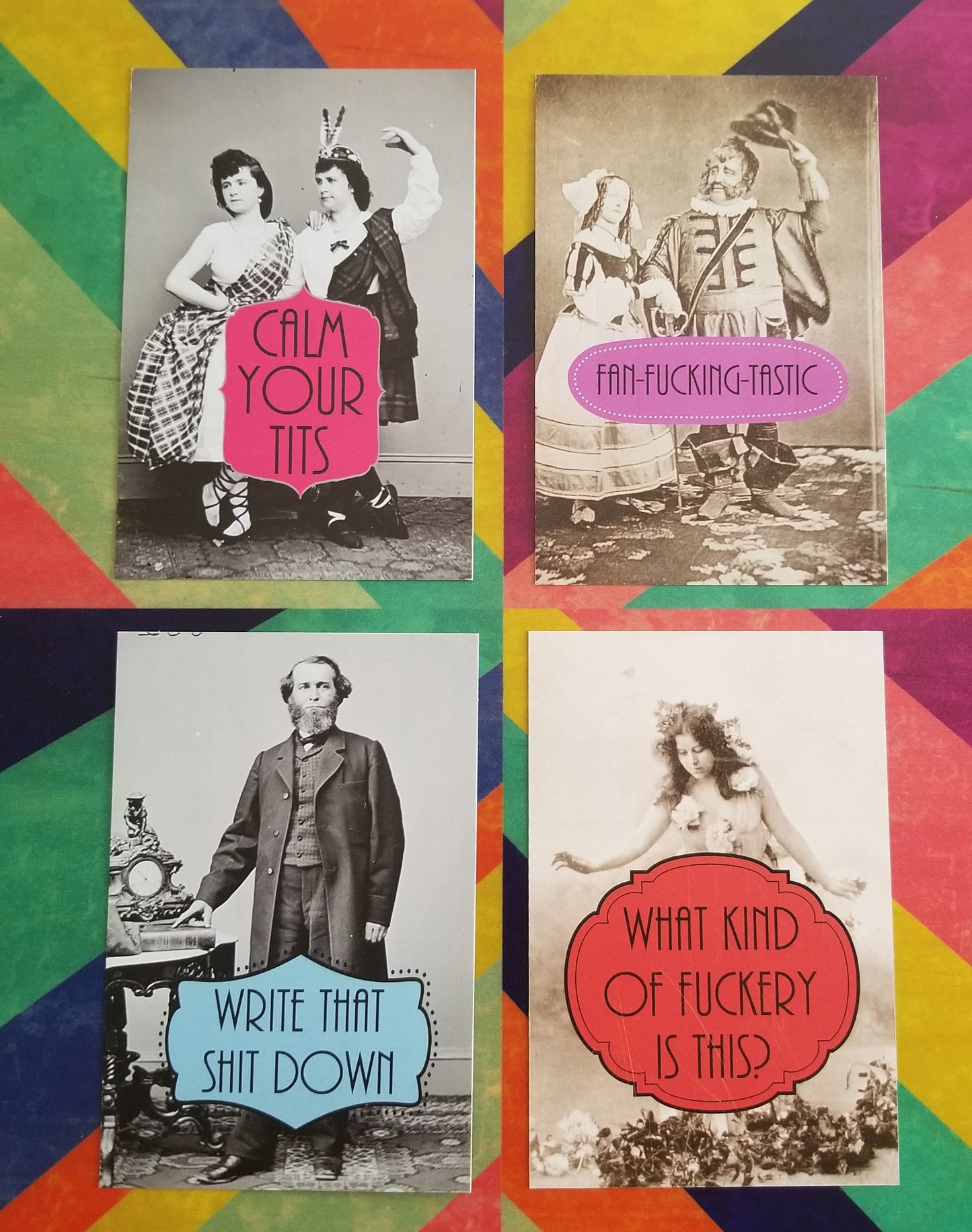 Oh Curses! 20 NSFW Postcards