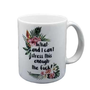 Can't Stress This Enough Mug NASFW