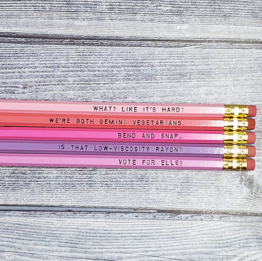 Legally Blonde Pencils