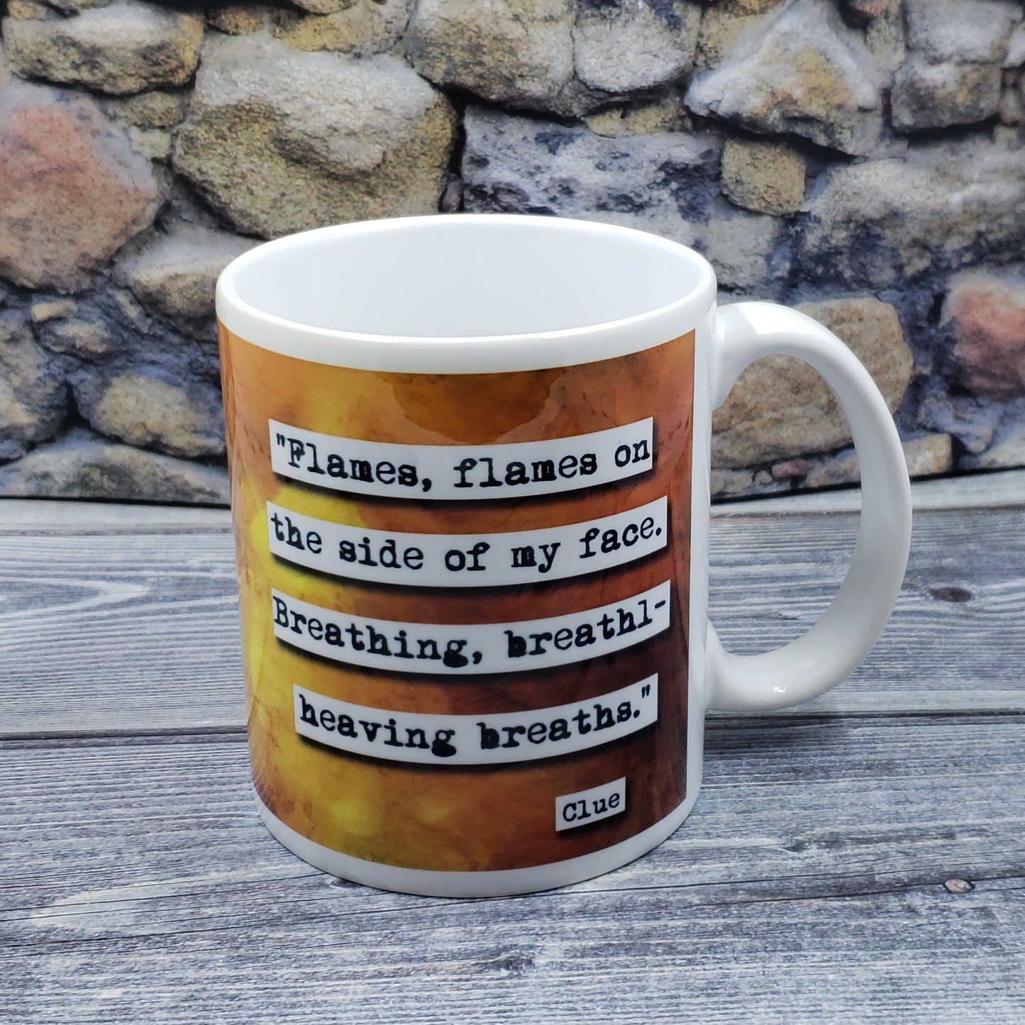 Clue Flames Flames Mug