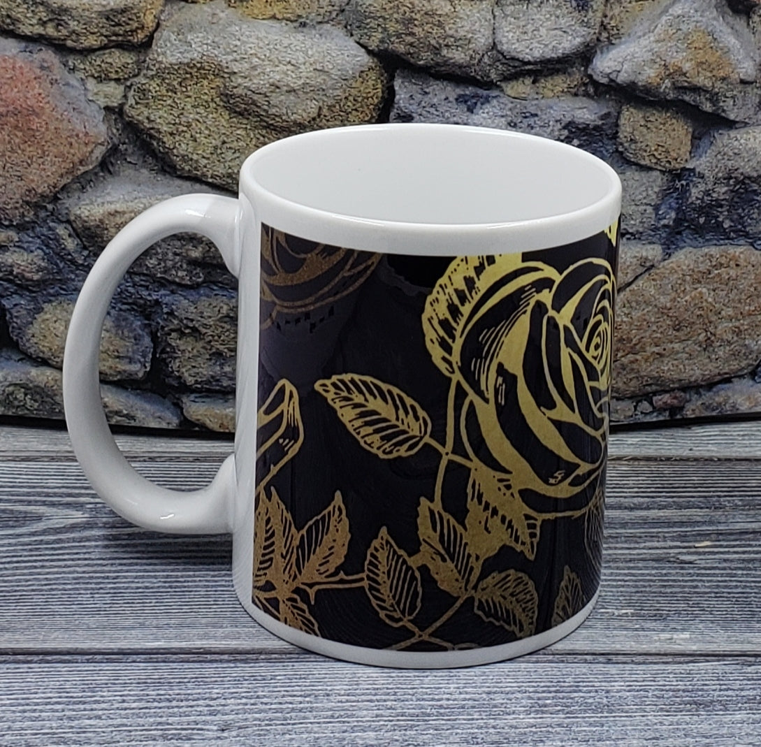 Right On Top of That Rose Mug