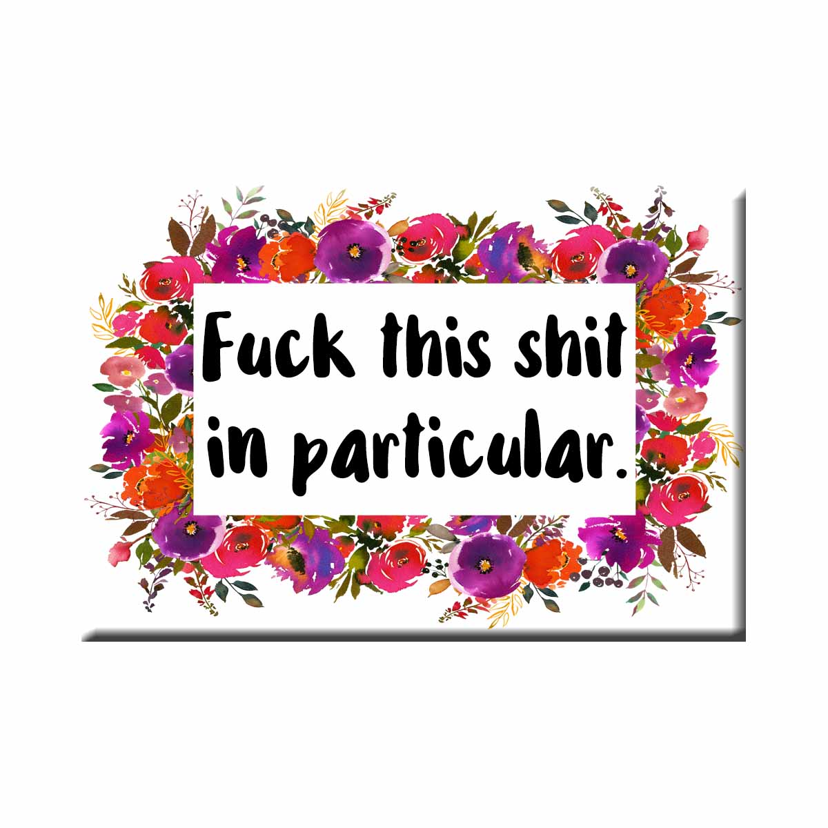 Fuck This Shit In Particular NSFW Refrigerator Magnet (RM992)