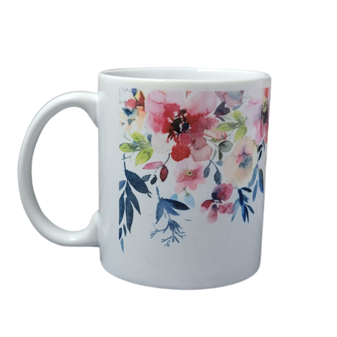 Bookstore Romance Day HEA Motherfucker Soft Floral Mug