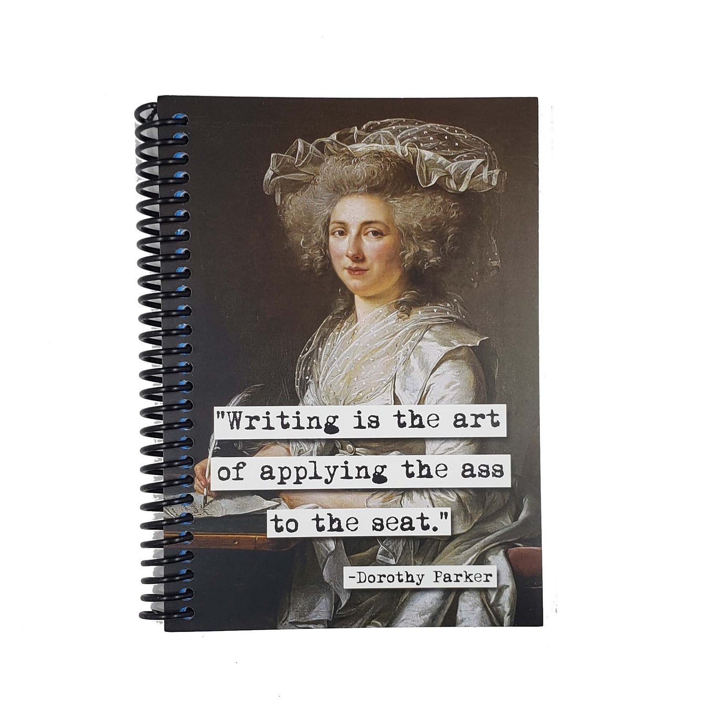 Dorothy Parker Writing Quote 5x7 Notebook