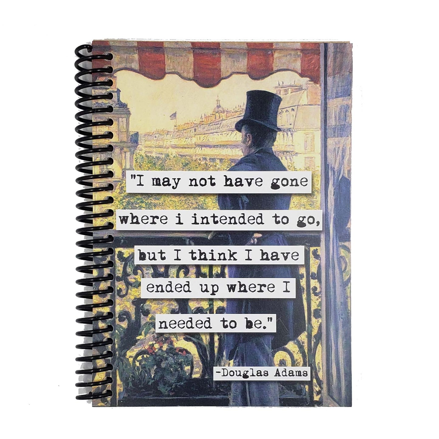 Douglas Adams Meant To Be 5x7 Notebook
