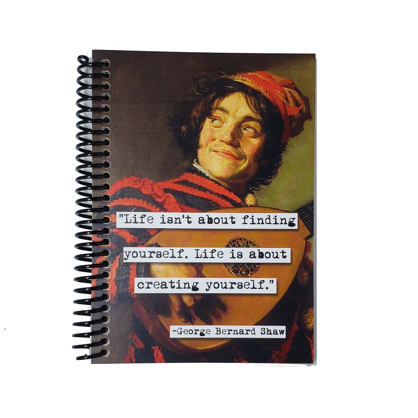 George Bernard Shaw Creating Yourself 5x7 Notebook