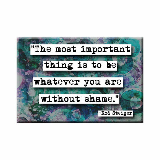 Rod Steiger Shame Quote Magnet (no.353)