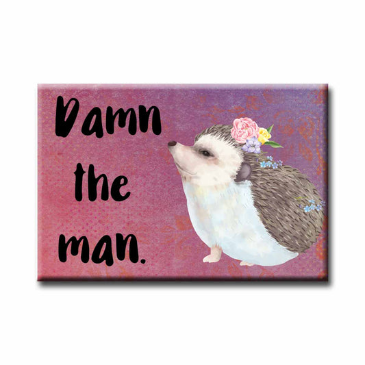 NSFW Damn the Man Refrigerator Magnet (RM908)