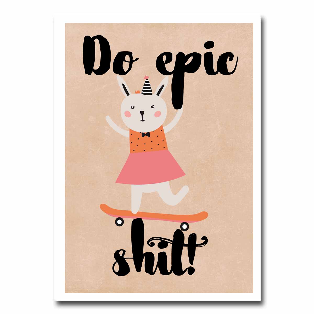 Do Epic Shit Blank Greeting Card NSFW