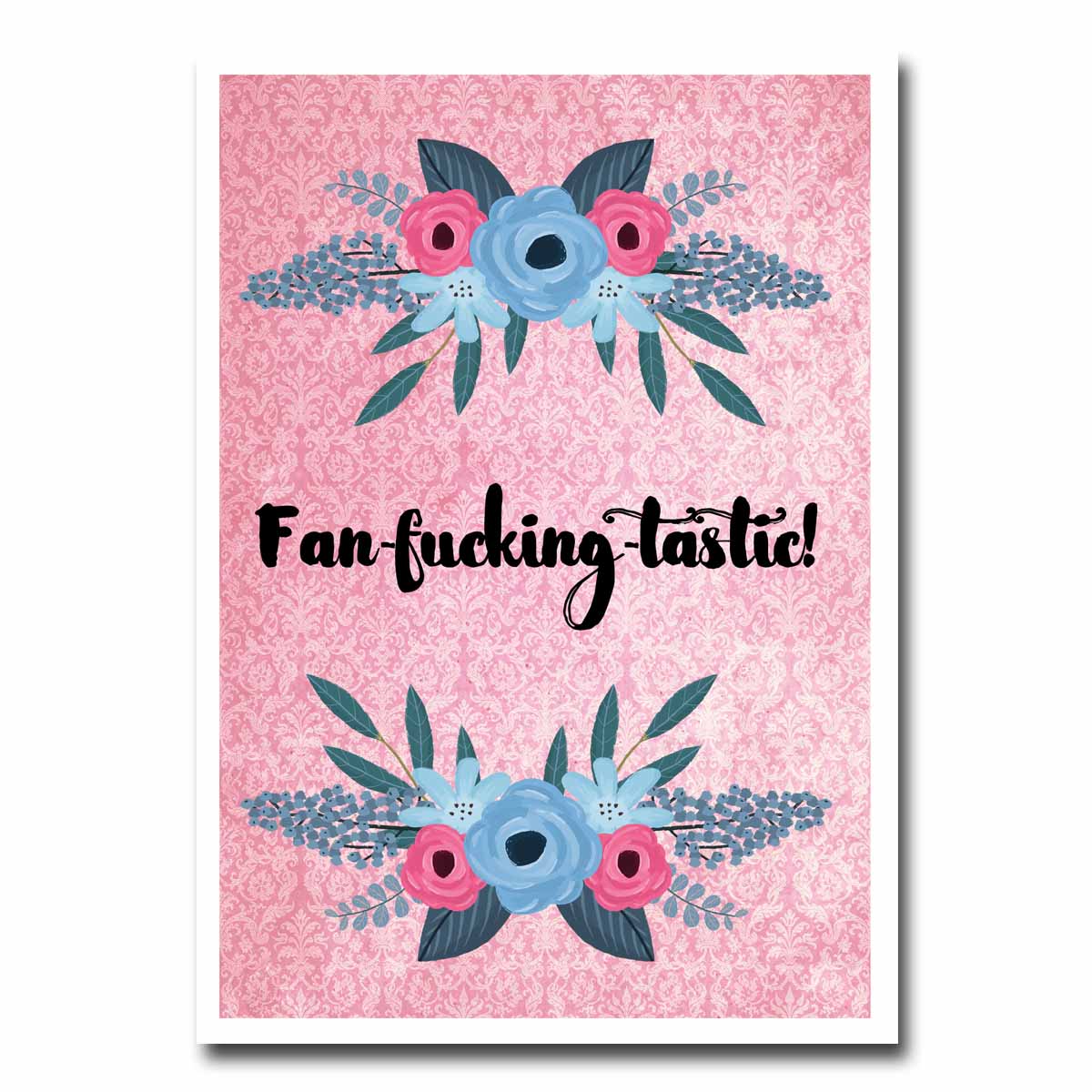 Fanfuckingtastic Blank Greeting Card NSFW