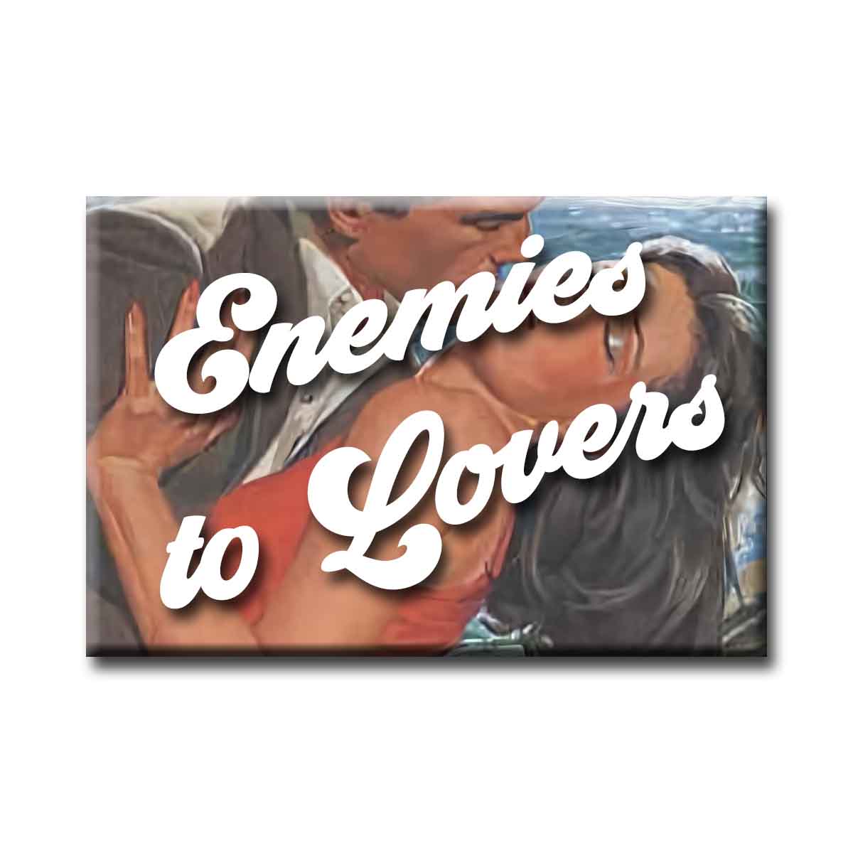 Enemies to Lovers Romance Trope Refrigerator Magnet