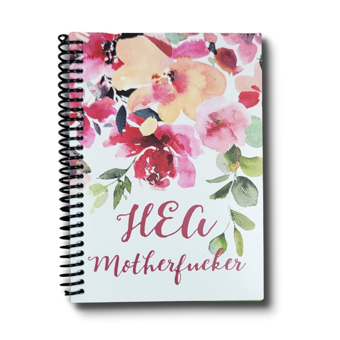 Bookstore Romance Day HEA Motherfucker 5x7 Notebook