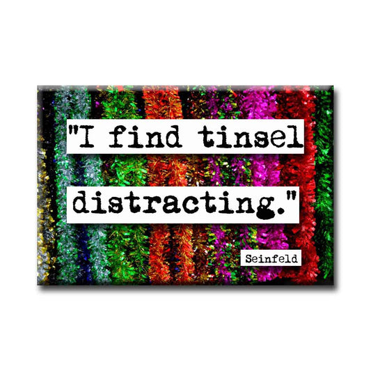 Seinfeld Festivus Tinsel Television Quote Refrigerator Magnet