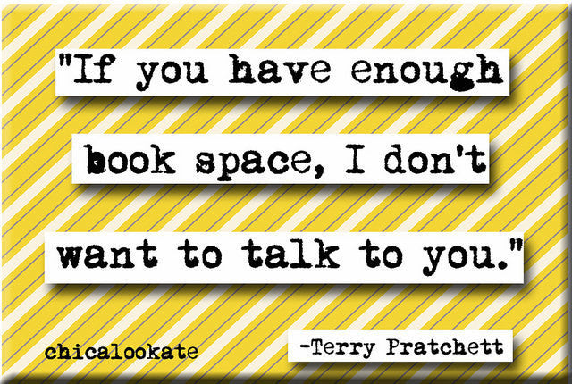 Book Space Quote Magnet