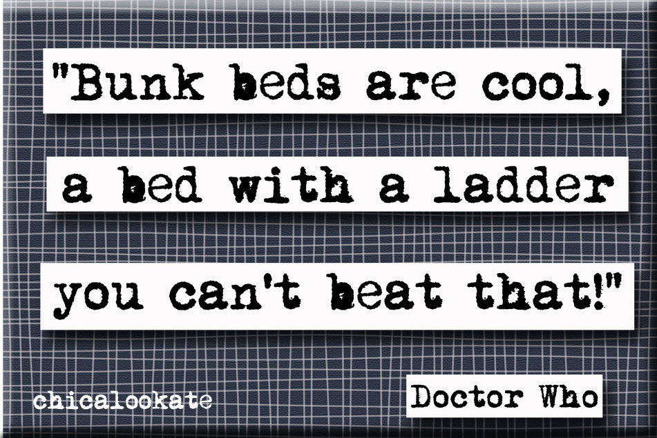 Doctor Who Bunk Beds Magnet (no.394)