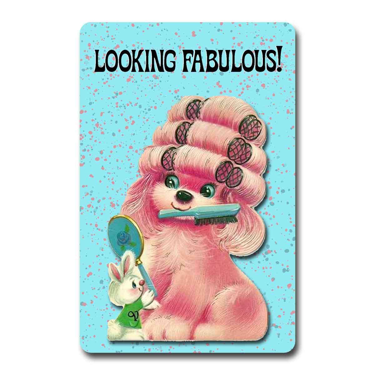 Looking Fabulous Postcard