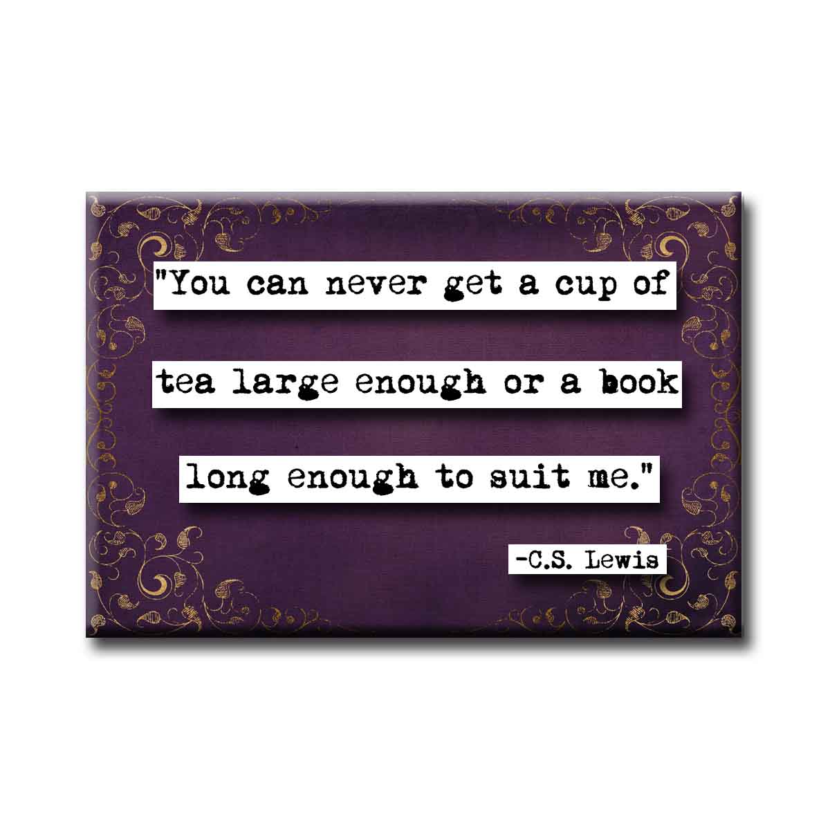 C.S. Lewis Book Quote Magnet