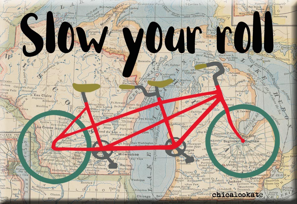 Slow Your Roll Refrigerator Magnet (RM959)