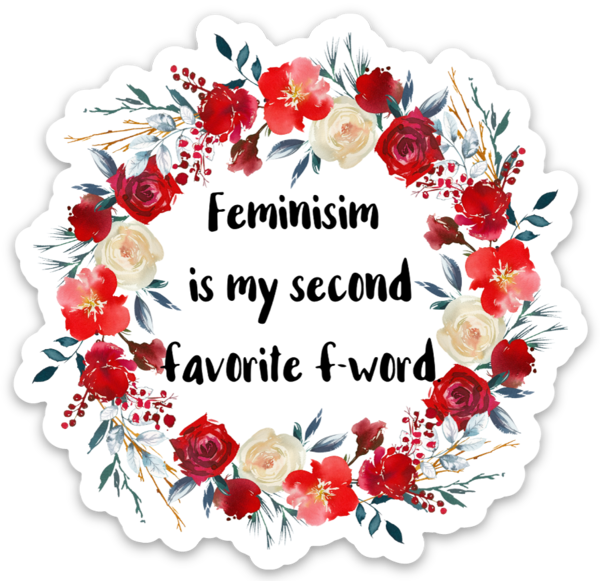 Second Favorite F-Word Vinyl Sticker