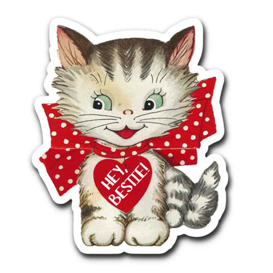 Hey Bestie Vinyl Sticker
