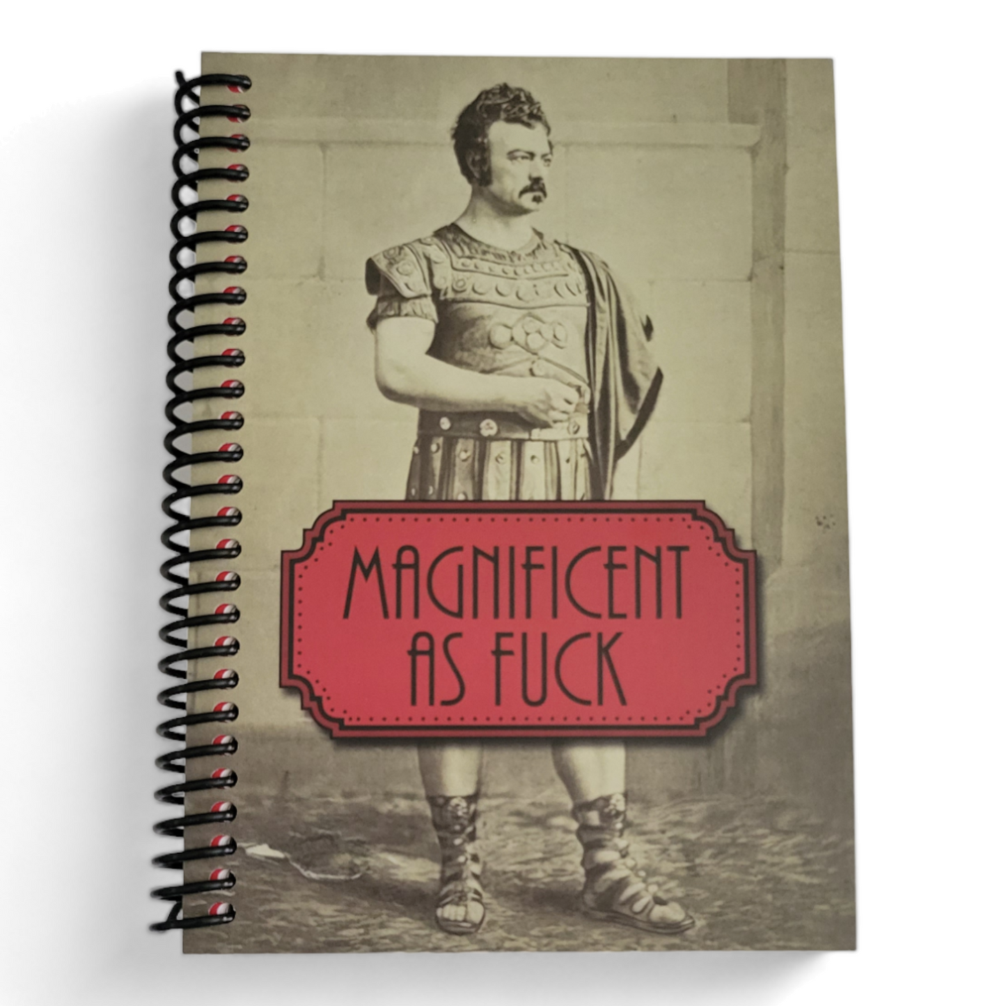 Magnificent As Fuck 5x7 NSFW Notebook