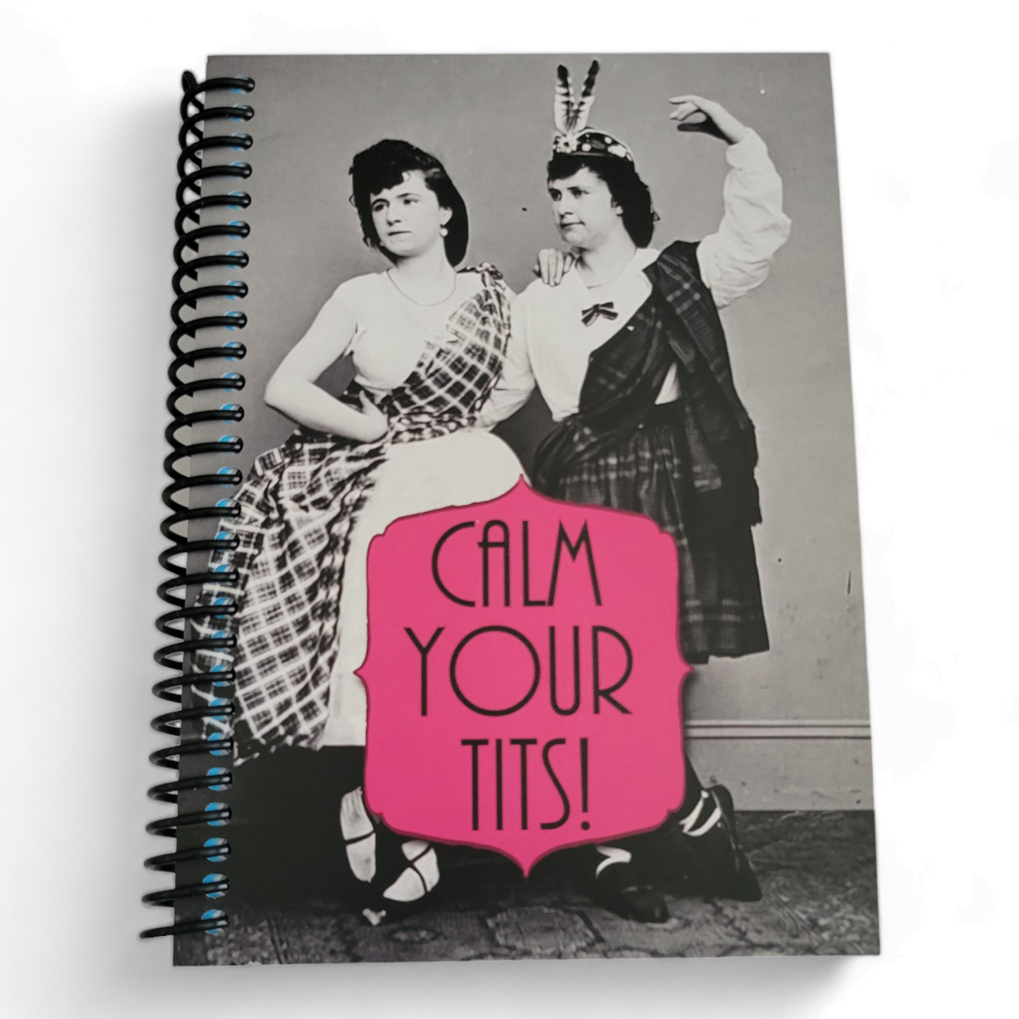 Calm Your Tits 5x7 NSFW Notebook