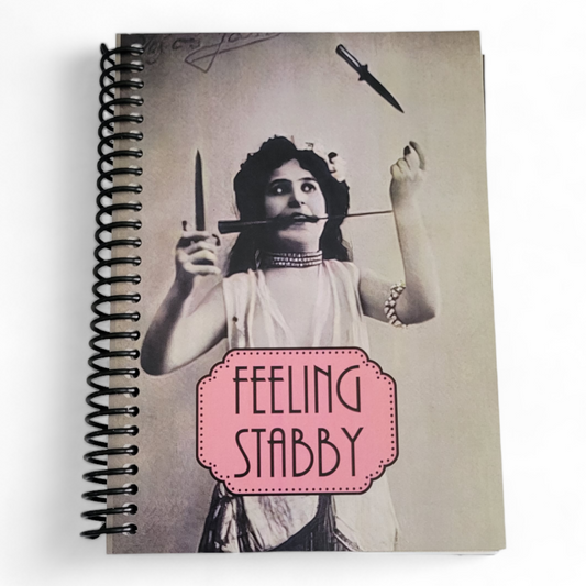 Feeling Stabby 5x7 NSFW Notebook
