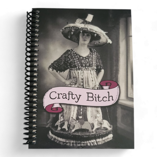 Crafty Bitch 5x7 NSFW Notebook