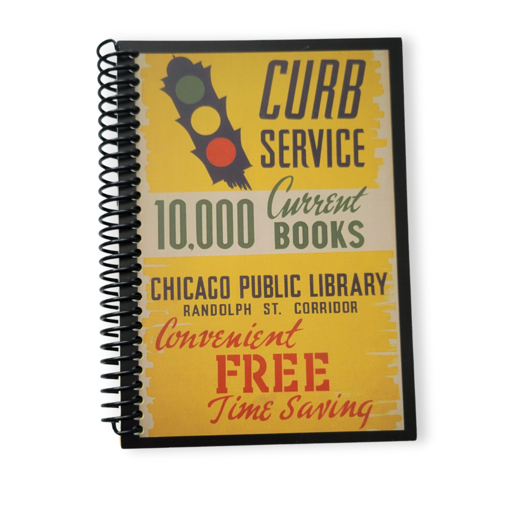 Curb Service Library 5x7 WPA Notebook