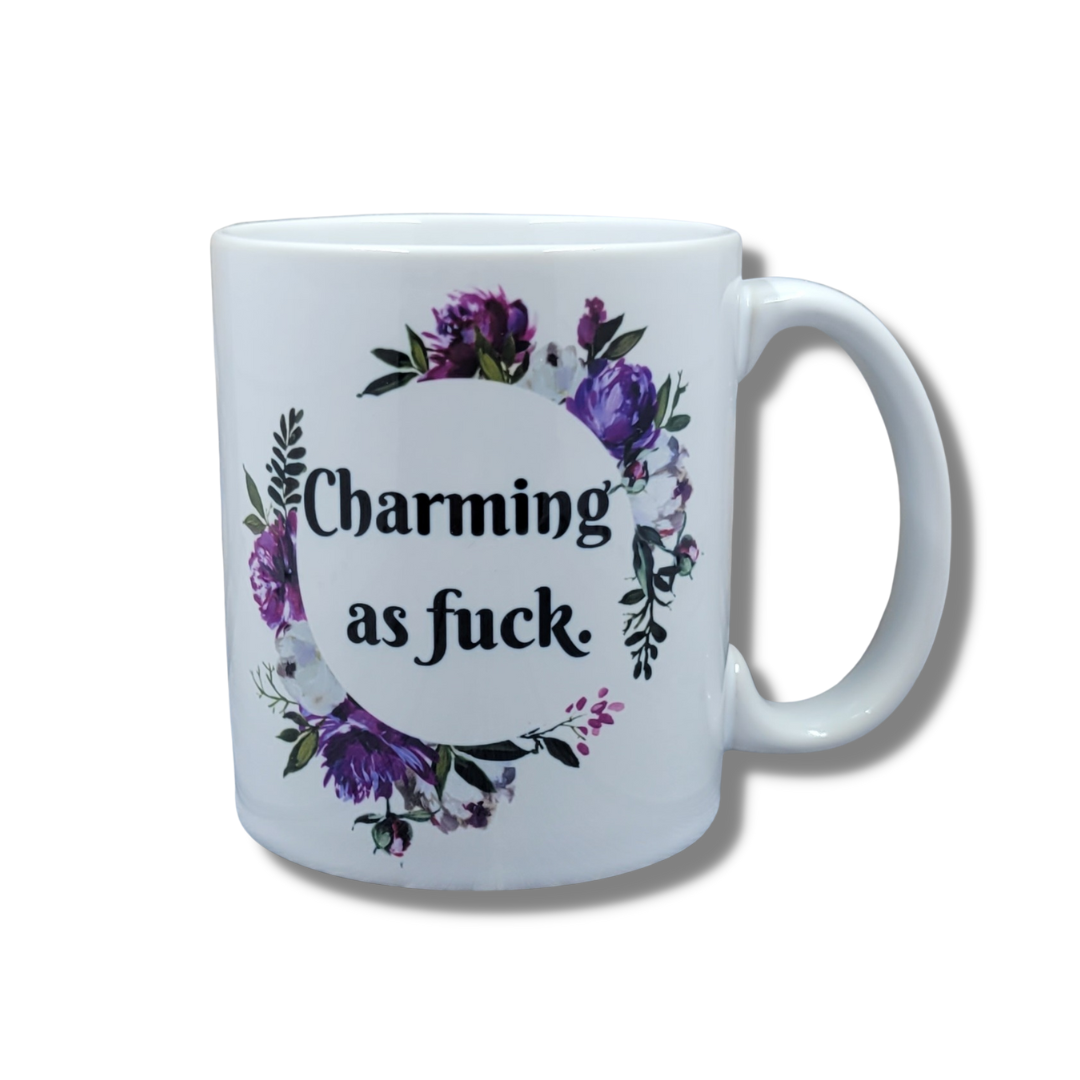 Charming As Fuck Mug NASFW
