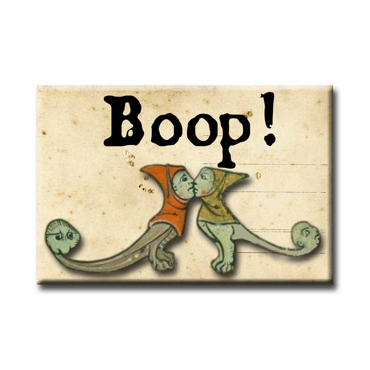 Medieval Marginalia Boop Refrigerator Magnet