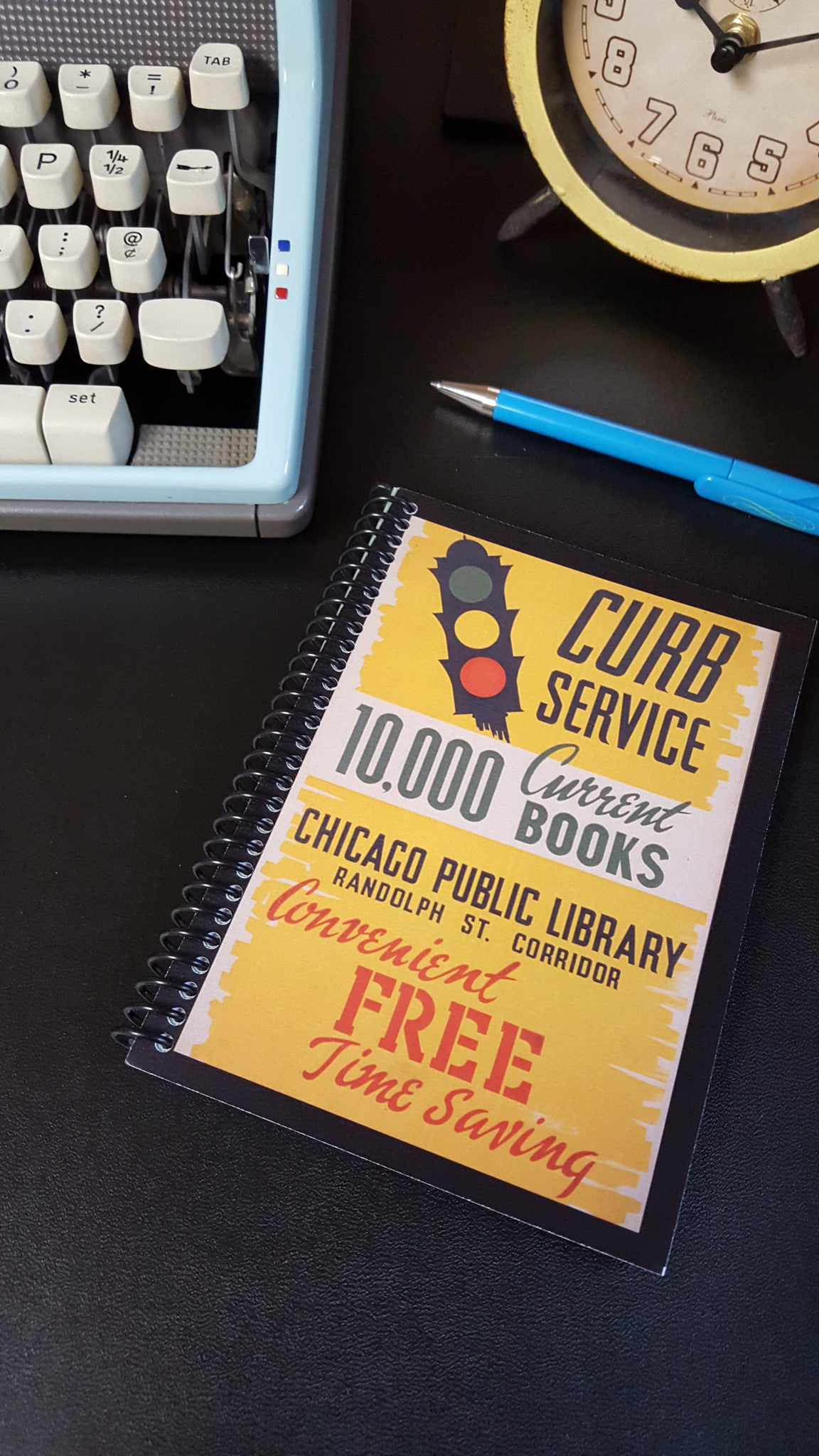 Curb Service Library 5x7 WPA Notebook