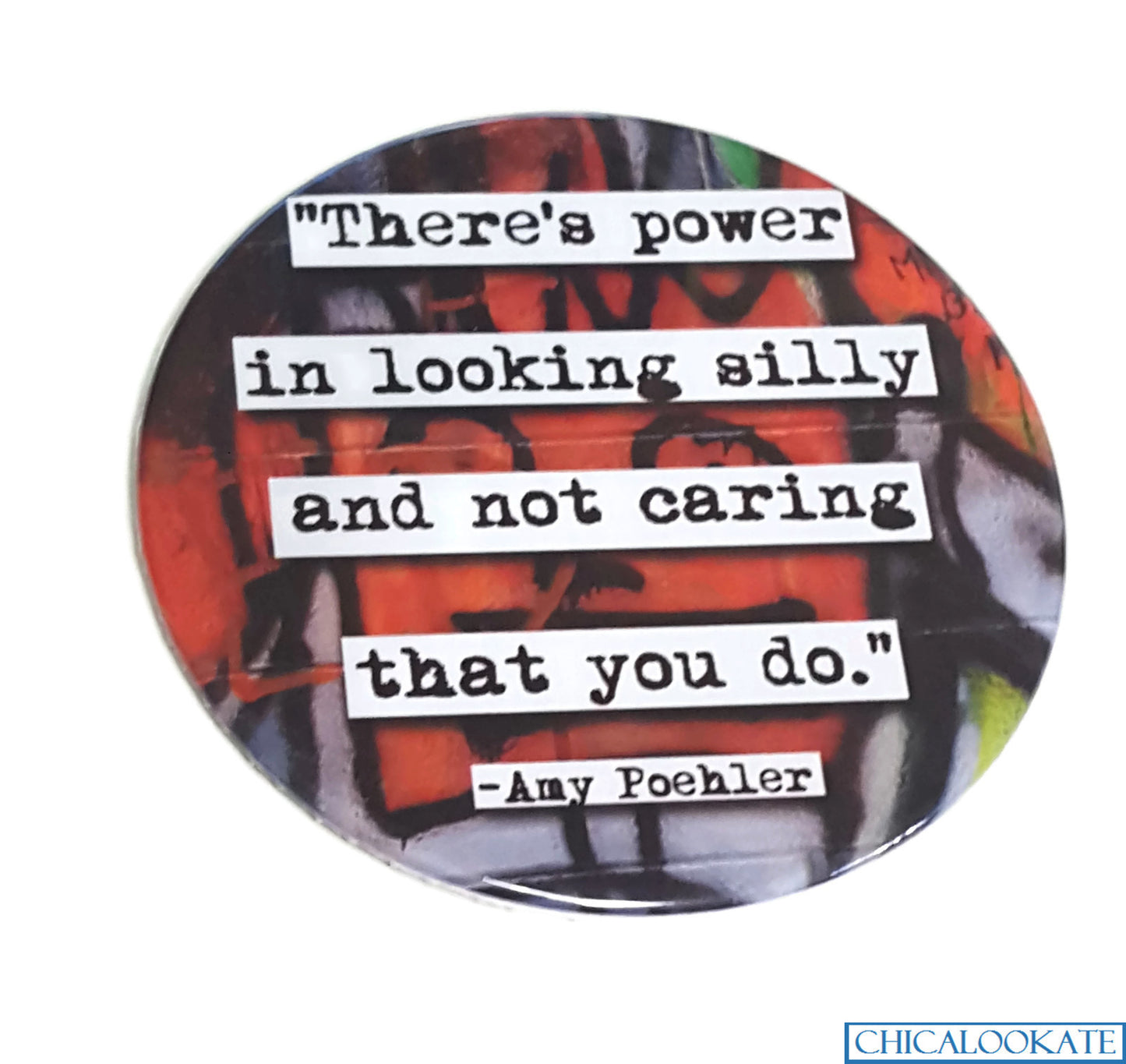Amy Poehler Power in Looking SIlly Coaster