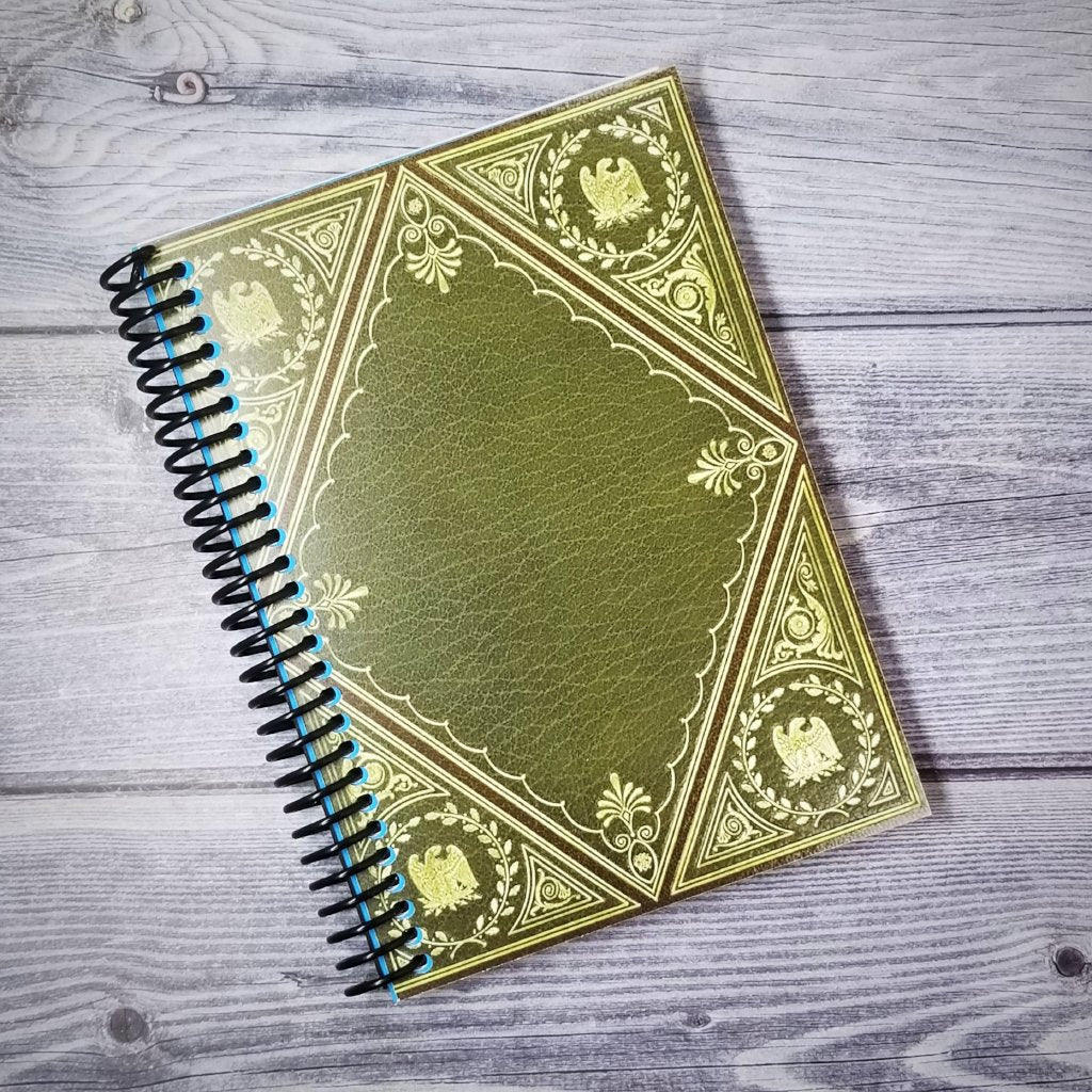 Green classic 5x7 Unlined Notebook