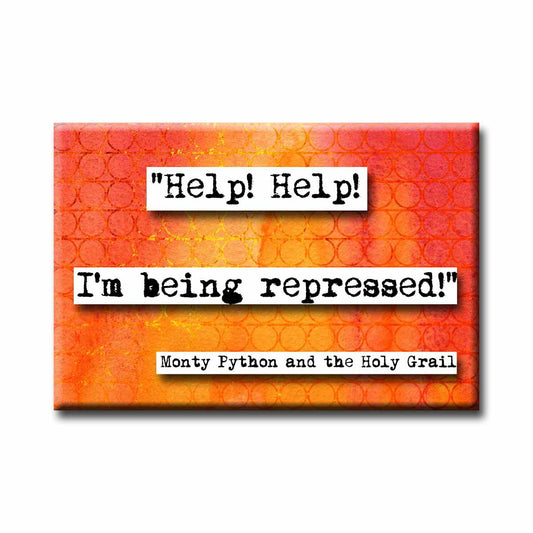 Monty Python and the Holy Grail Repressed Quote Refrigerator Locker Magnet (no.415)