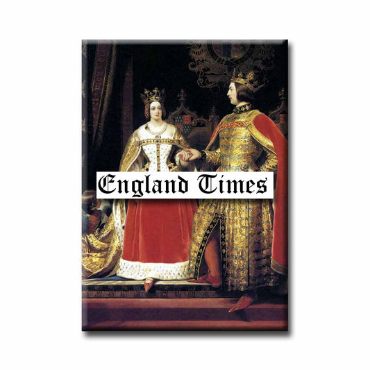 Heaving Bosoms England Times Magnet version 2