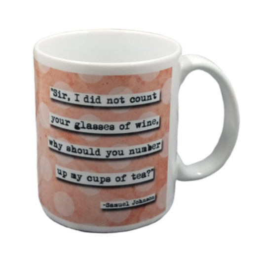 Samuel Johnson Tea Quote Mug