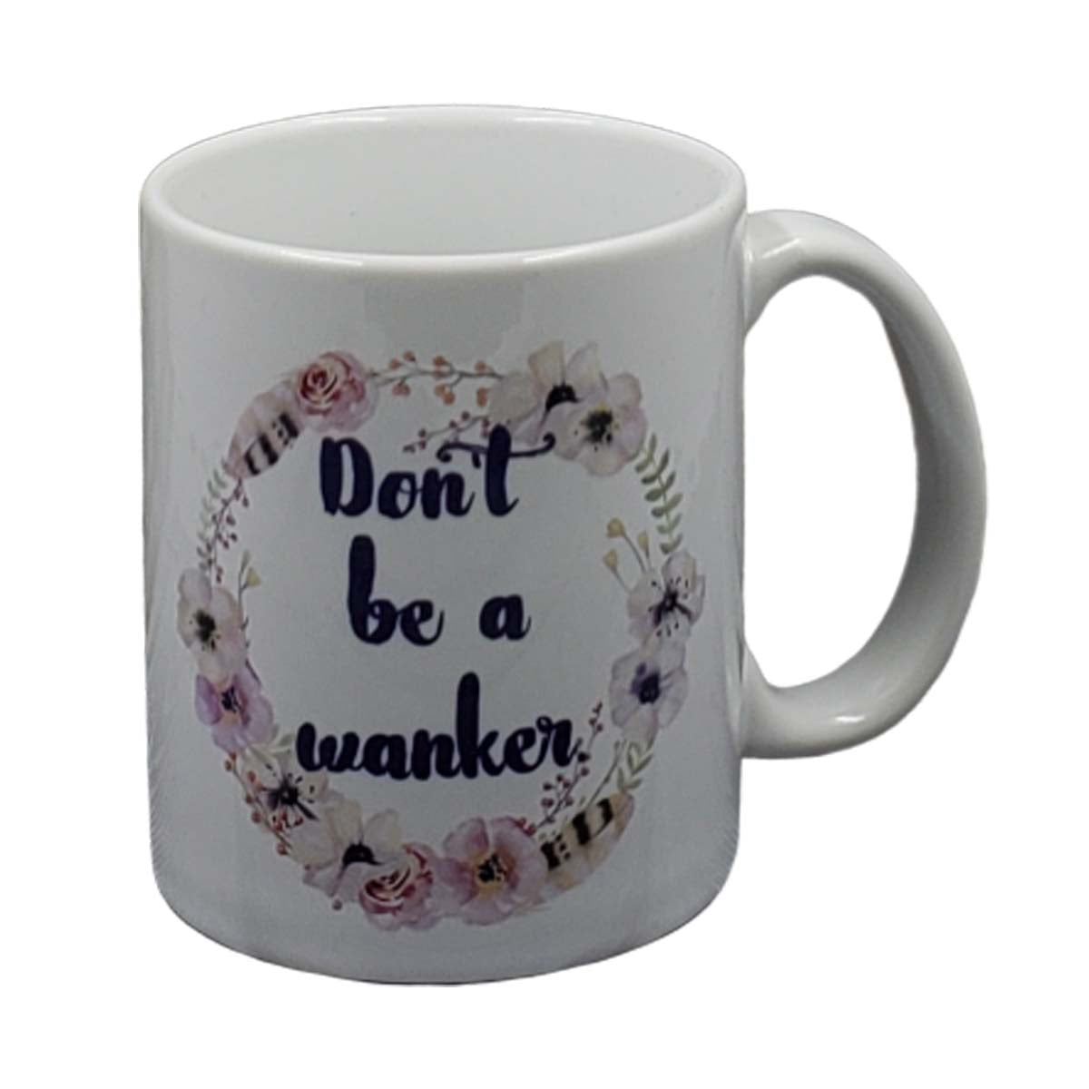 Don't Be a Wanker Mug NSFW