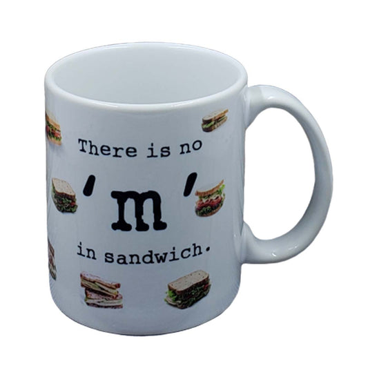 No 'M' in Sandwich Mug