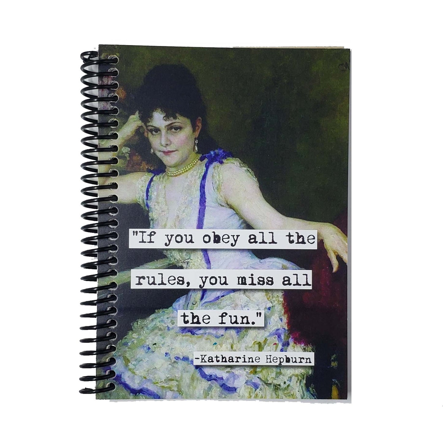 Katharine Hepburn Obey All the Rules Notebook