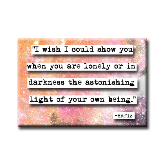 Hafiz Quote Magnet